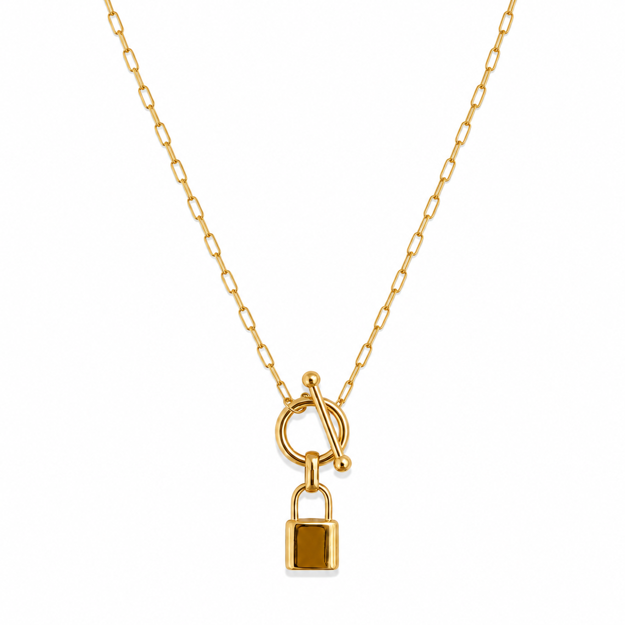 Lock Pendant Necklace